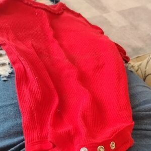 Carter's Red Kids One Piece Bodysuit